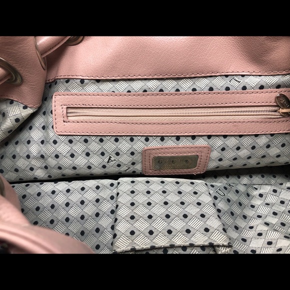 Furla Carmen Blush Tote Handbag - Picture 3 of 6